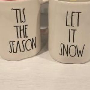 Rae Dunn Other - Rae Dunn LET IT SNOW Mug Christmas Artisan New Rae Dunn Other - Rae Dunn LET IT SNOW Mug Christmas Artisan New